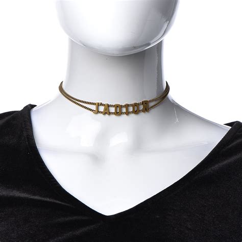 j'adore dior choker|j'adior choker antique.